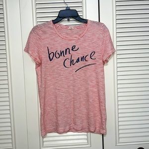 J. Crew, top, stripe, small
